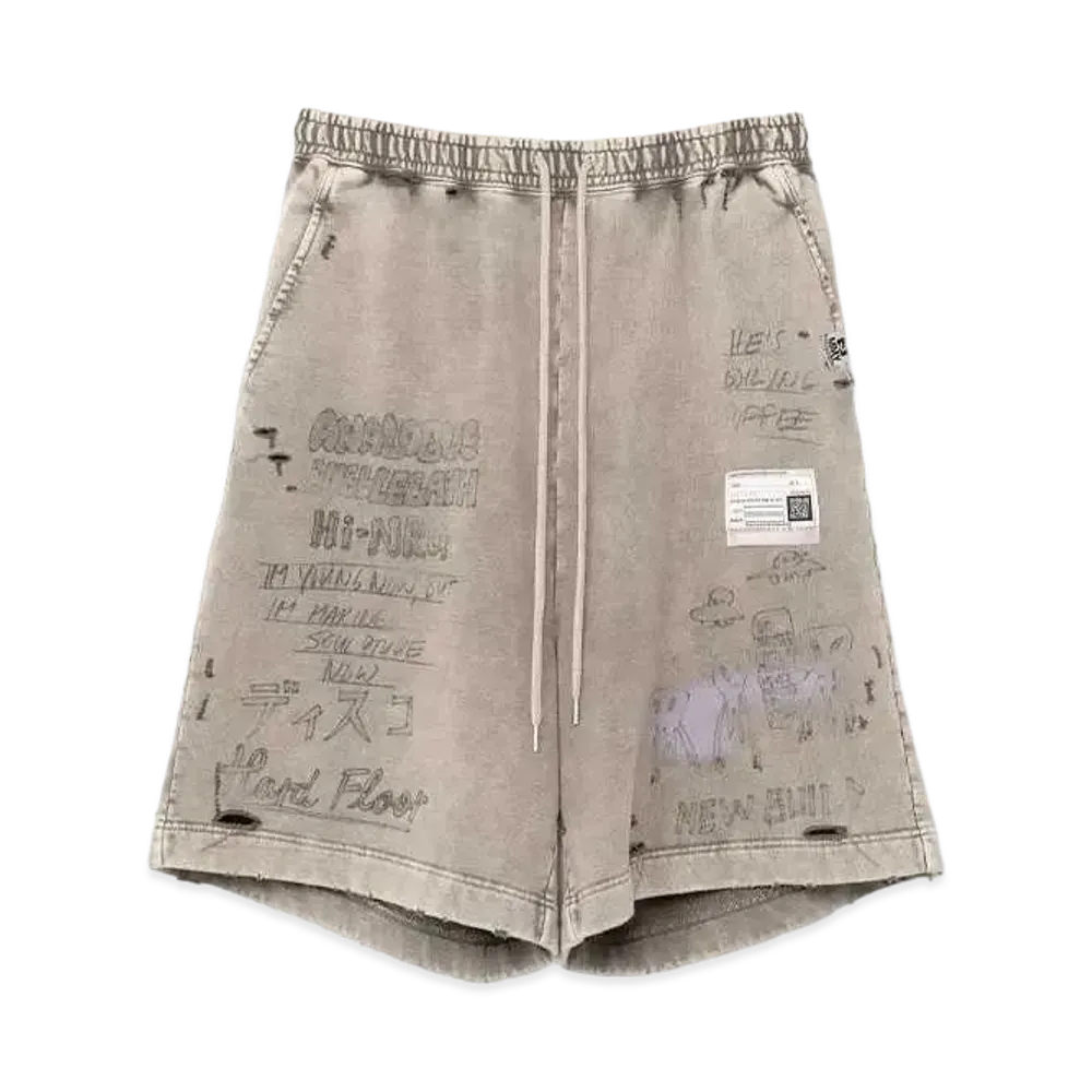 Maison MIHARA YASUHIRO Bleached Shorts "Beige"