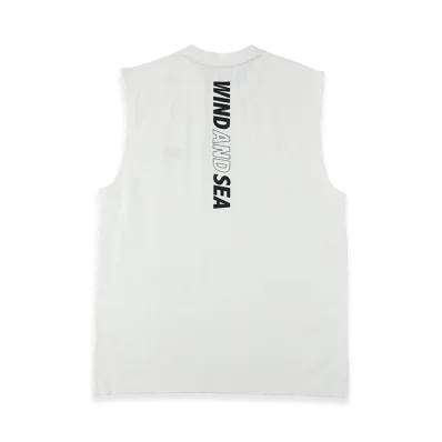 WIND AND SEA Tech No Sleeve Tee "Offwhite"