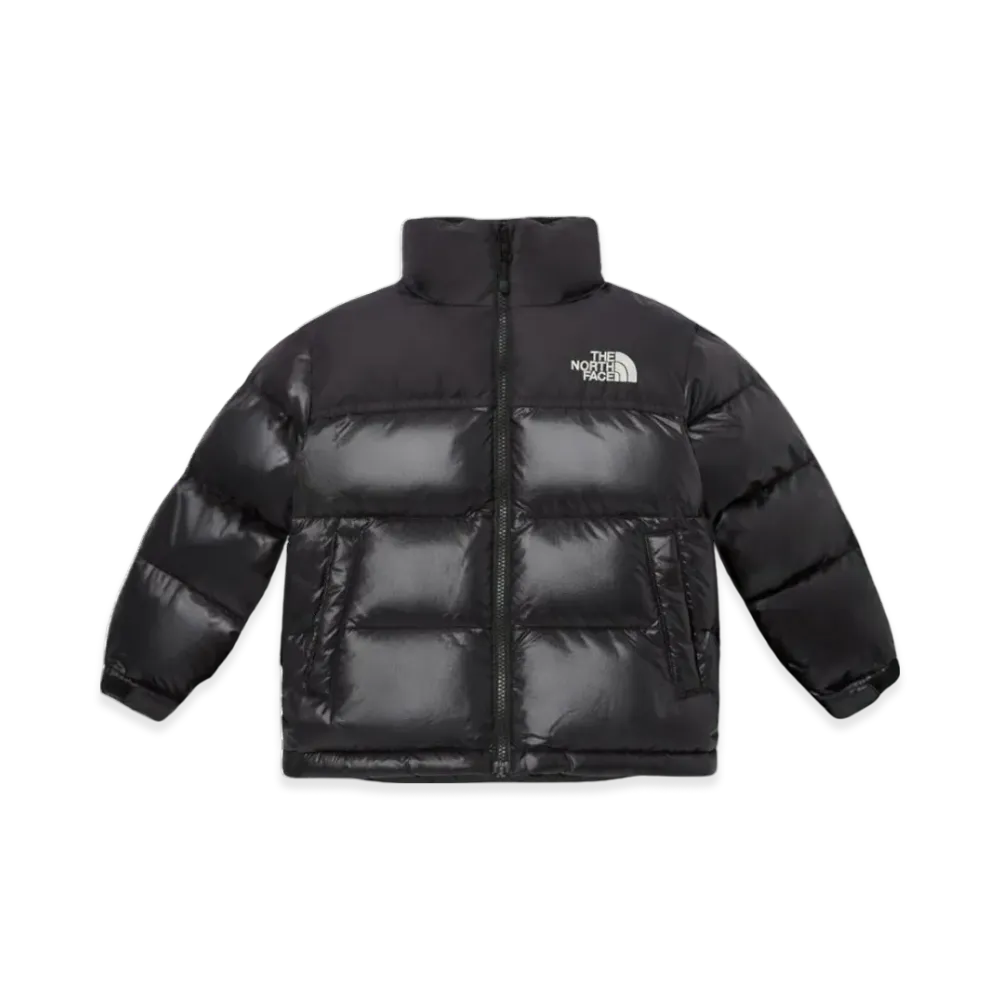The North Face 1996 Eco Nuptse Down Jacket (Kids) "Real Black"