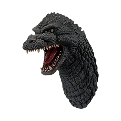 BANDAI "Ichiban Kuji" -Godzilla Giant Monster Legend G- G Prize Monster Head Magnet Godzilla (1989)