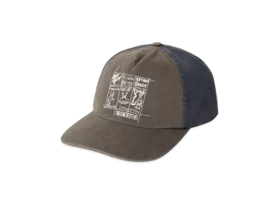 thisisneverthat TNT Daniel Johnston 3-Frame Washed Cap "Charcoal"