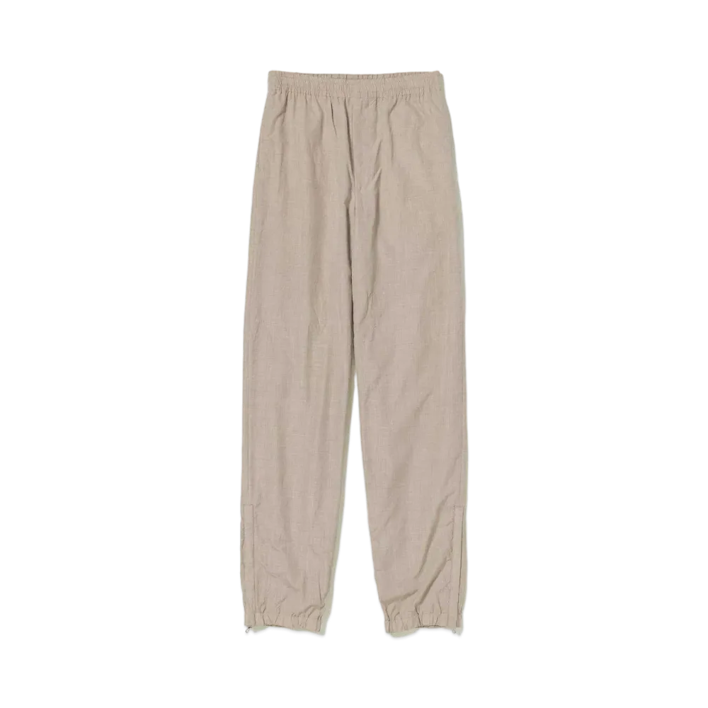 AURALEE High Count Wool Poplin Pants "Top Beige"
