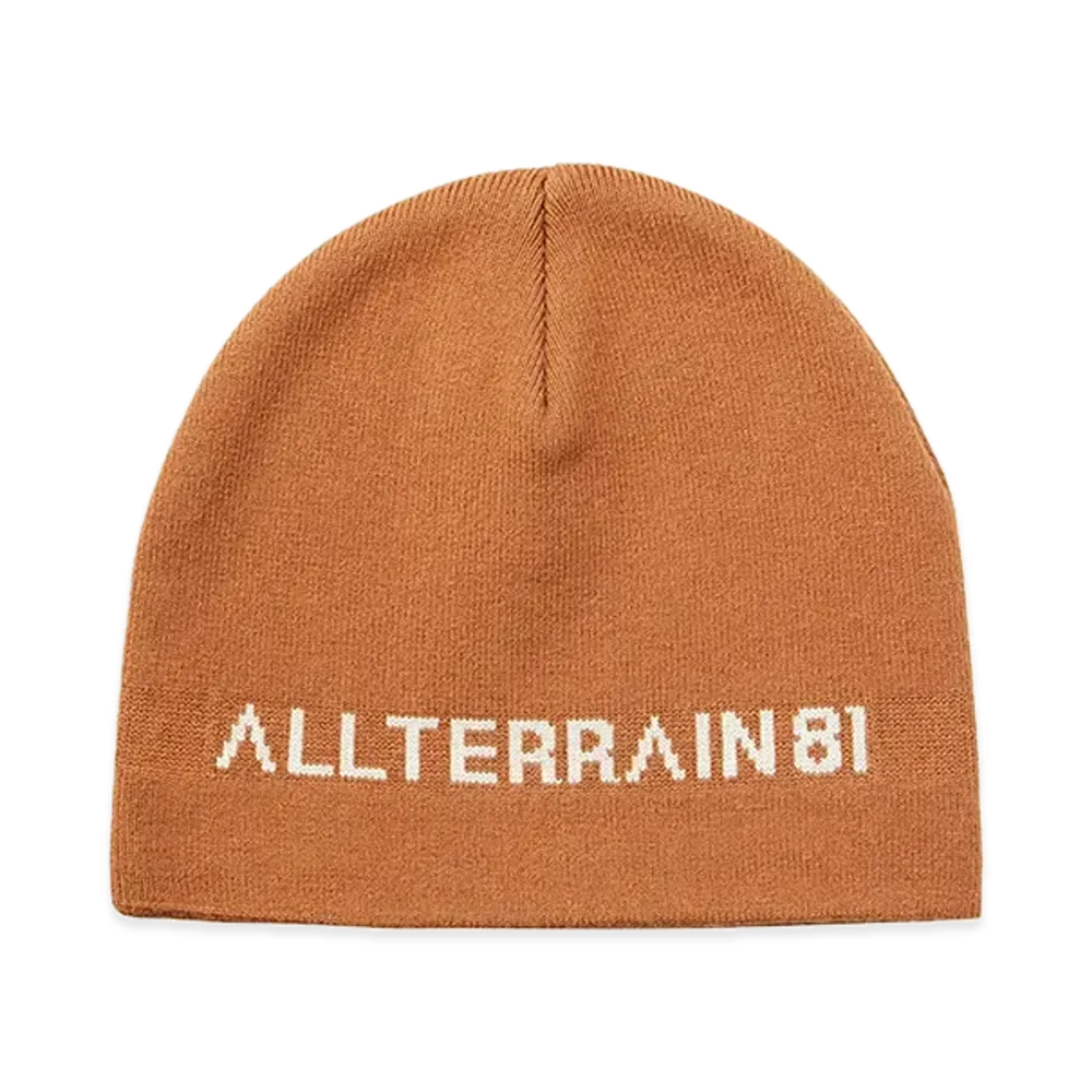 DESCENTE ALLTERRAIN High Gauge Jersey Knit Cap "Yellow Orange"