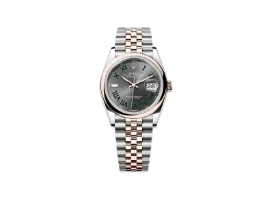 ROLEX Datejust 41 Oystersteel & Yellow Gold "Grey"