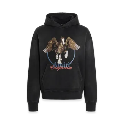 AMIRI Pegasus Hoodie "Black"