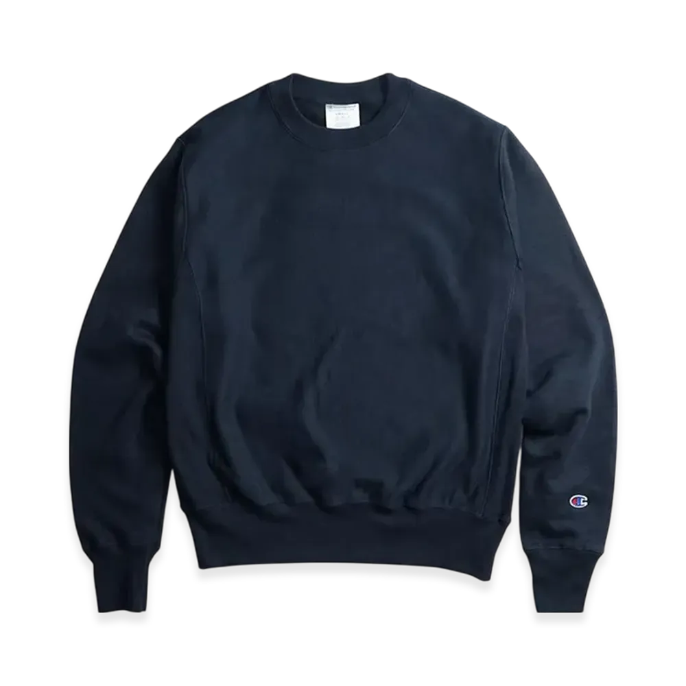 Champion Reverse Weave Crew Neck Sweatshirt "Navy"