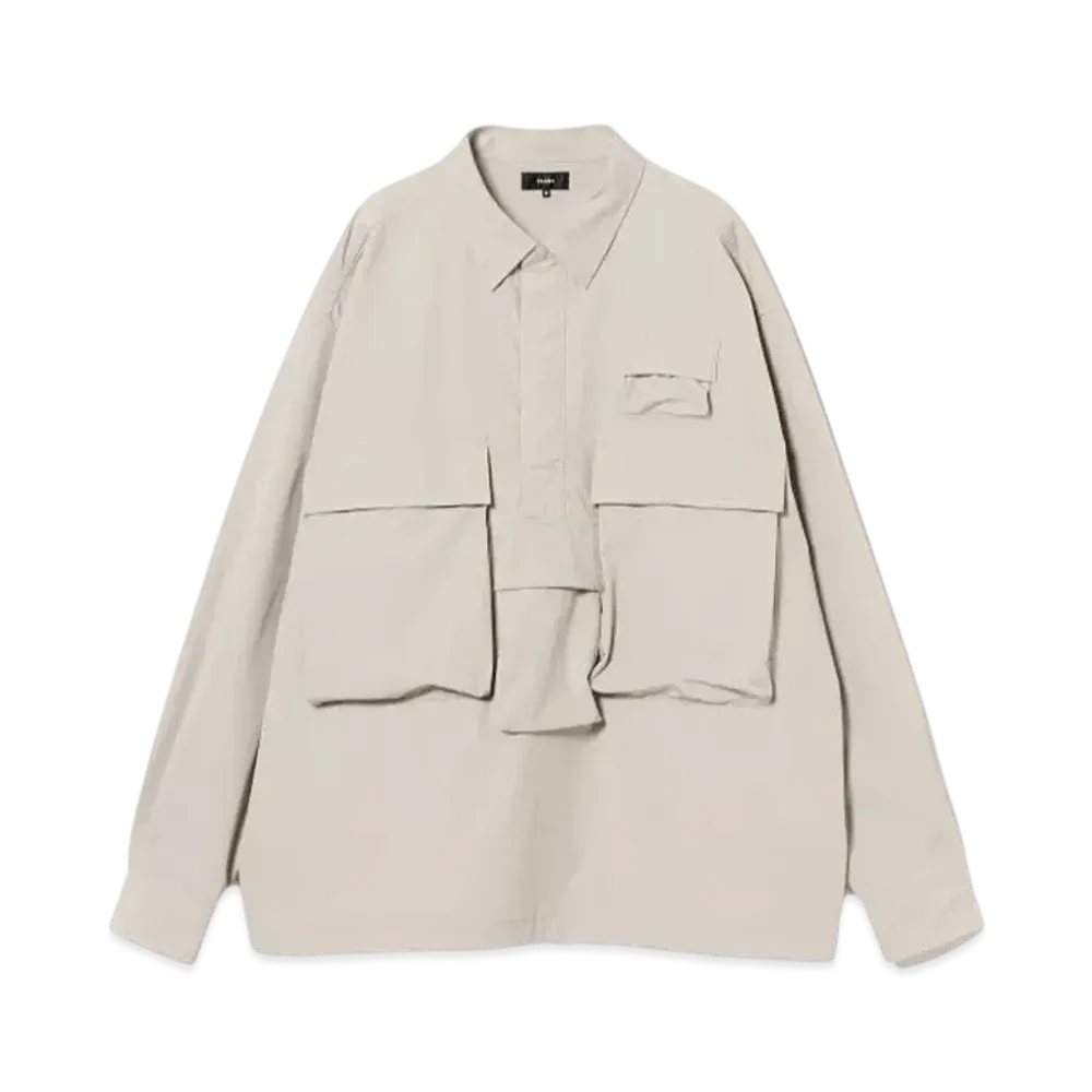 BEAMS Action Pullover Shirt "Gray"