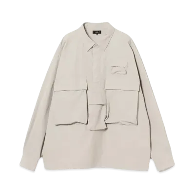 BEAMS Action Pullover Shirt "Gray"