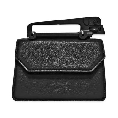 GANIKAWA GIB-01 HAND BAG(L) "BLACK"