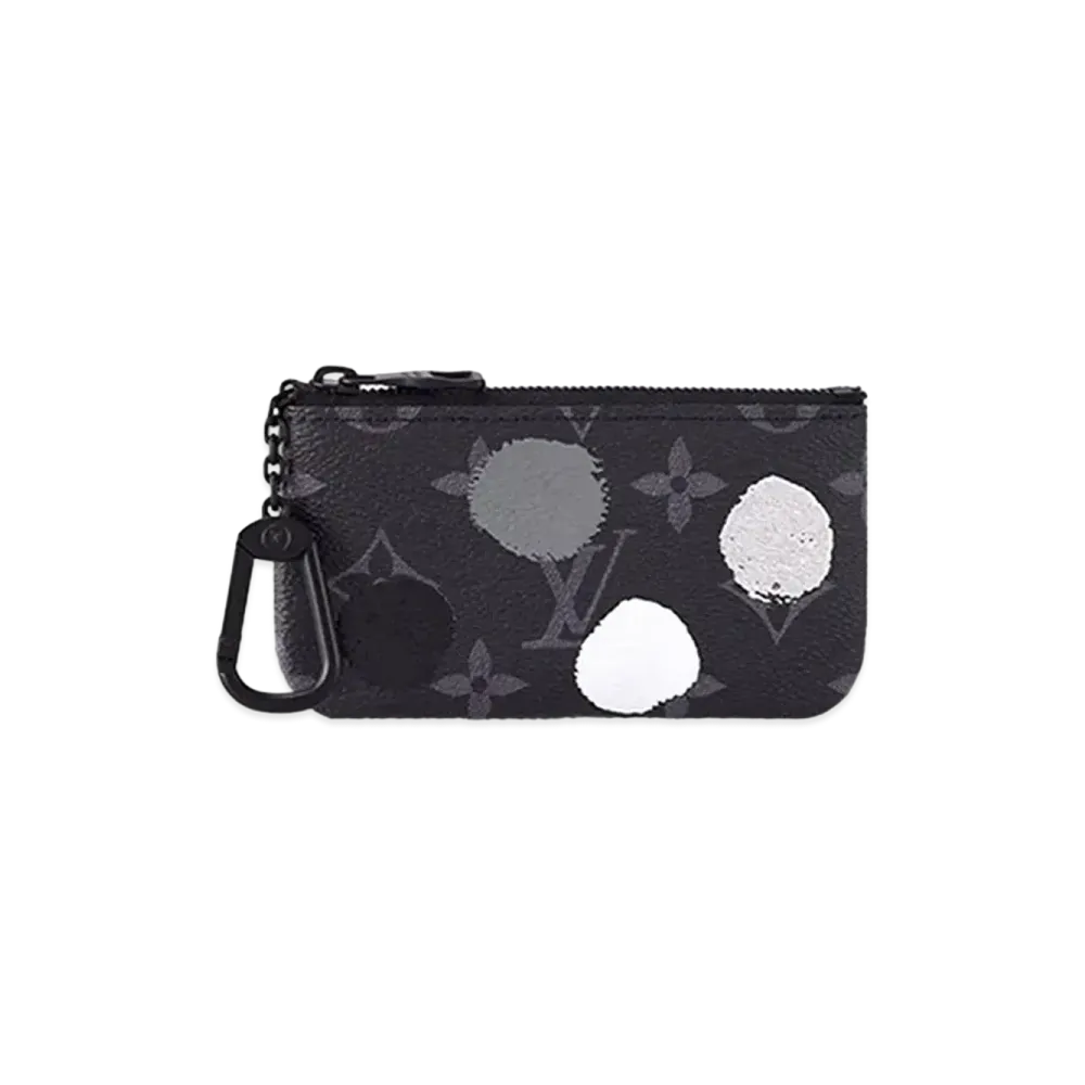 Louis Vuitton x Yayoi Kusama Key Pouch Monogram Eclipse Painted Dots