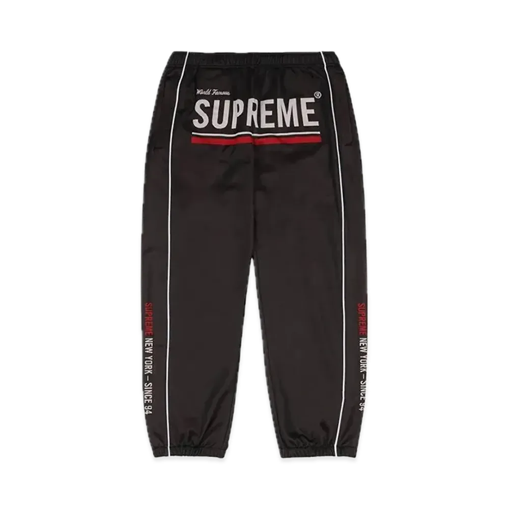 Supreme World Famous Jacquard Track Pant "Black"