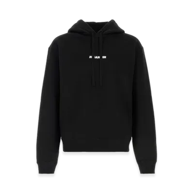 Jil Sander Cotton Sweatshirt "Black"
