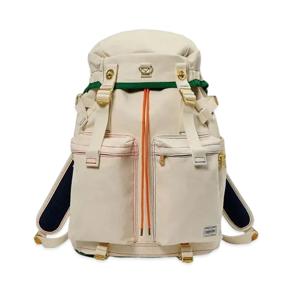 PORTER x DIE DREI BERGE Backpack (S) "White"