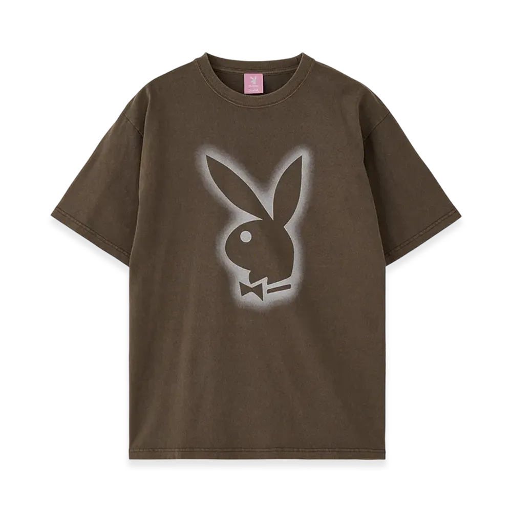 X-Girl x Playboy Faded S/S Tee "Brown"