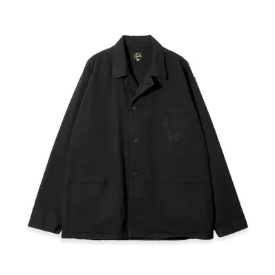 NEEDLES N-3 Jacket - Cotton Herringbone "Black"
