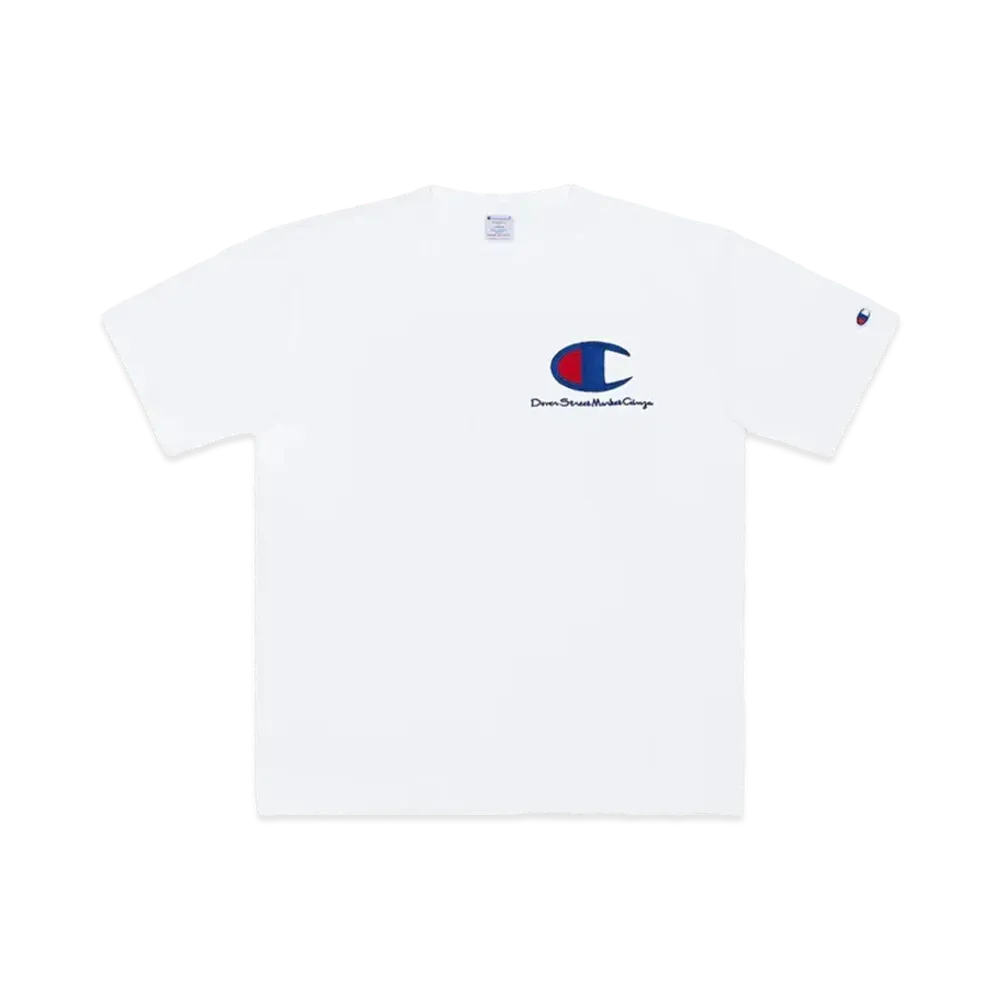 Dover Street Market Ginza x Champion Dsmg Short Sleeve T-Shirt C5-Z325 "White"