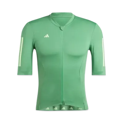 adidas Tempo Three Stripes Cycling Jersey "Preloved Green"