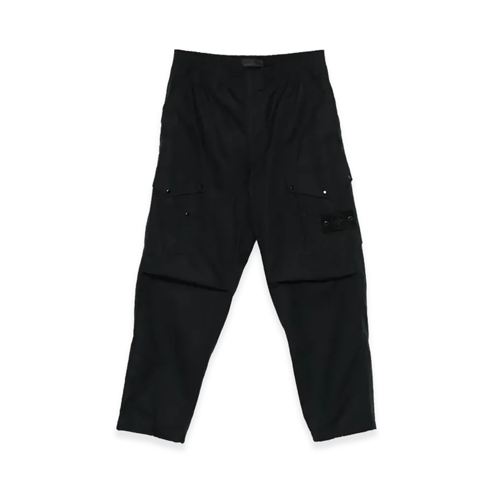 Stone Island All-Weather Cotton Canvas_S.I. Ghost "Black"
