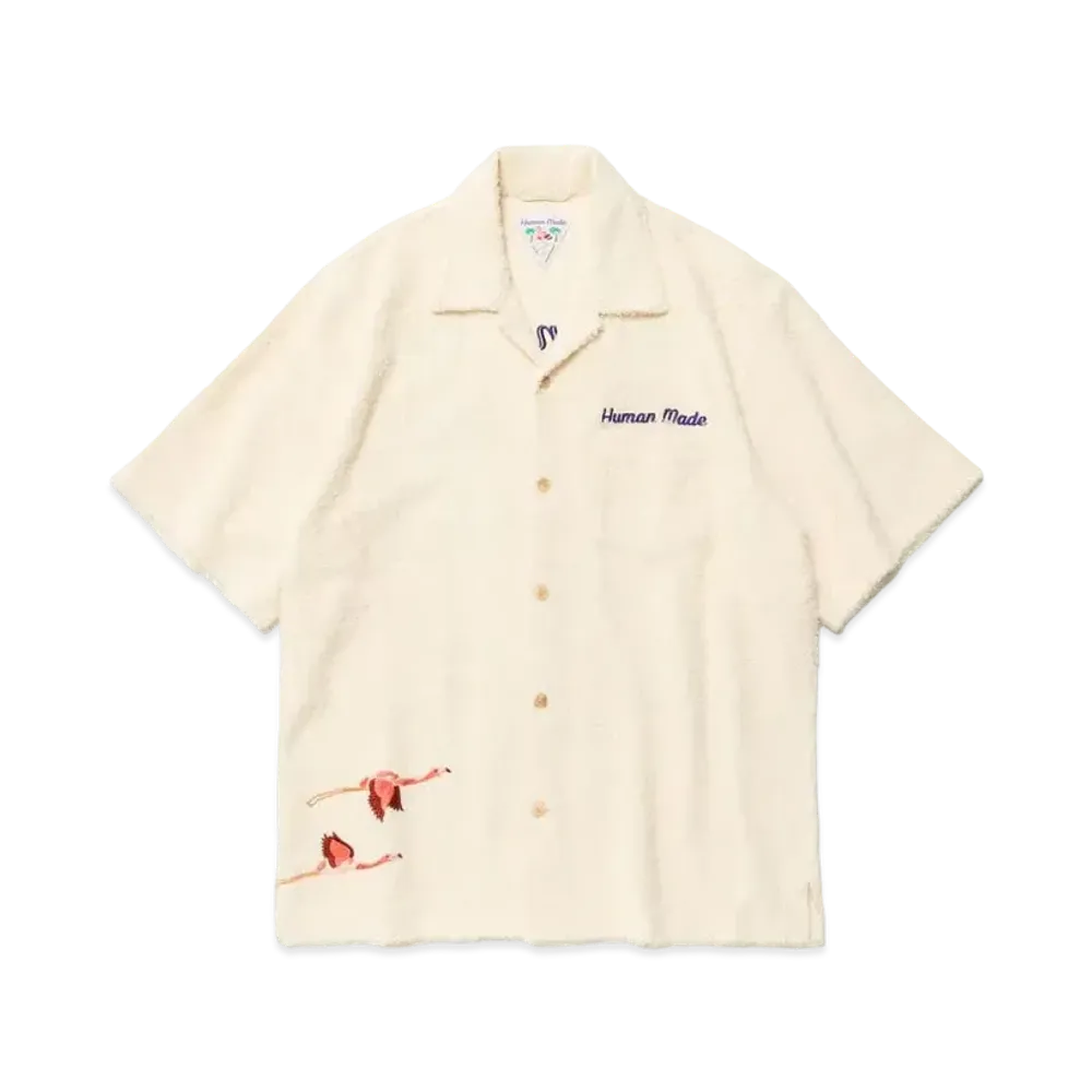 HUMAN MADE PILE SHIRT "White"