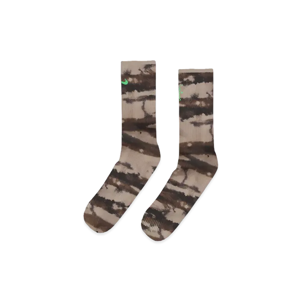 Travis Scott Cactus Jack x Nike T-REXX Camo Socks "Brown"