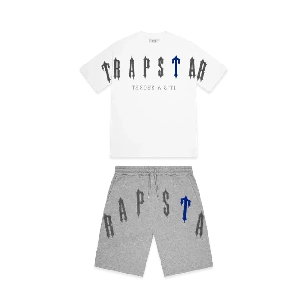 TRAPSTAR Irongate Arch 2.0 Short Set "White/Blue"
