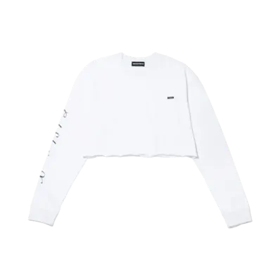 GOD SELECTION XXX Long Sleeve T-shirt GXL-S24-CS-02 "White"