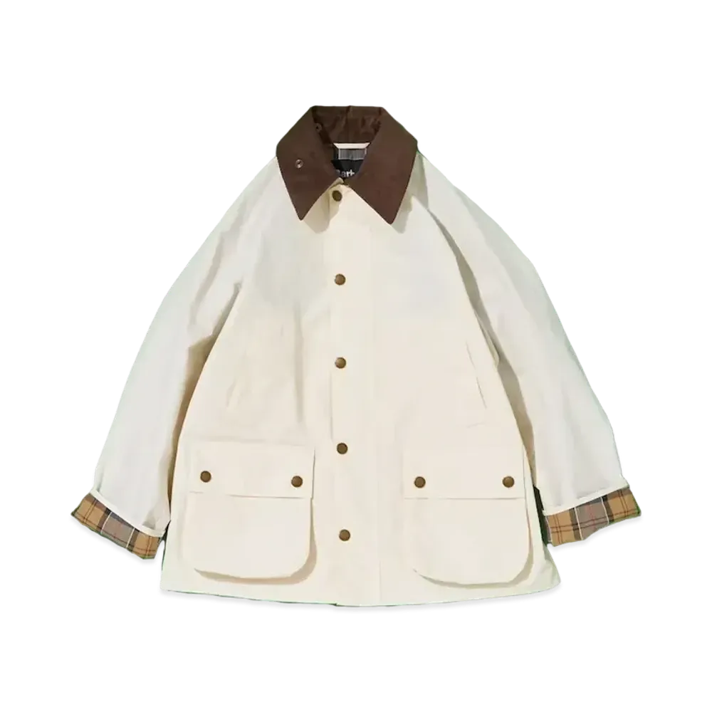Barbour x FREAK'S STORE Bedale OS Sleeve Nylon "Off White"