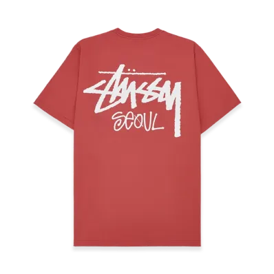 Stussy Stock Seoul Tee 2023 "Pepper"