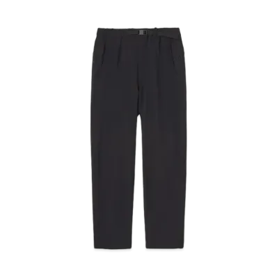 Goldwin Wool Tapered Pants (Unisex) "Black"