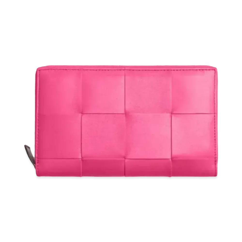 Bottega Veneta Zip Around Wallet "Bon Bon"