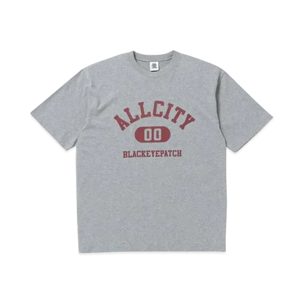 BlackEyePatch ALL CITY COLLEGE TEE "H.Gray"