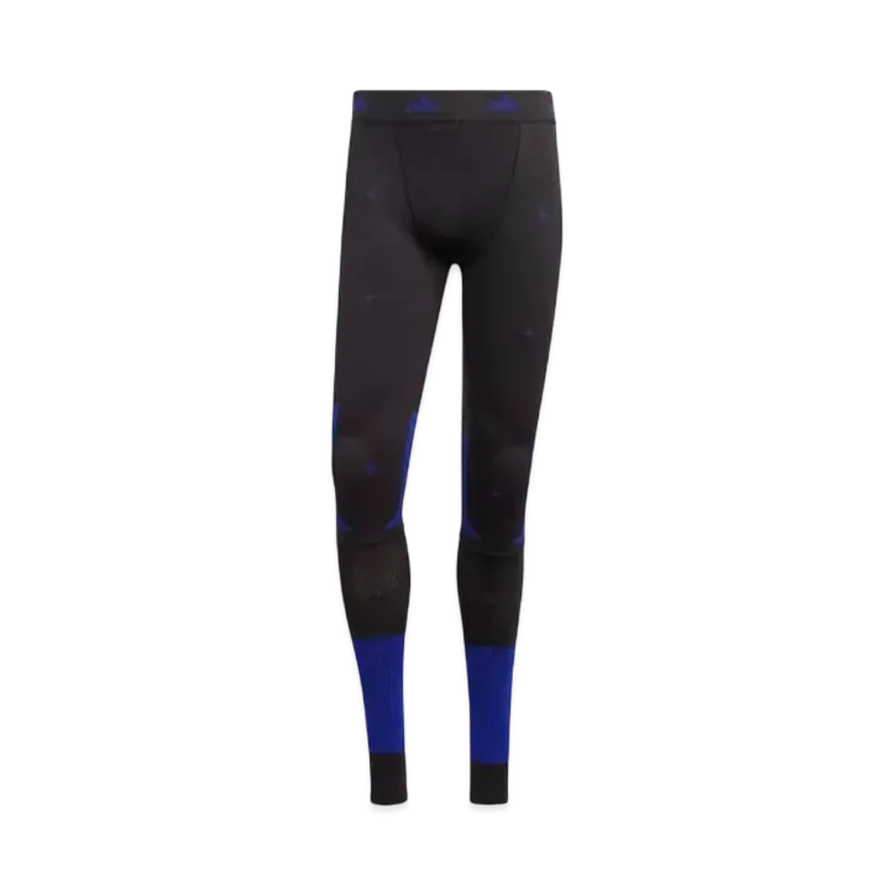 adidas Tech Fit Recharge Training Leggings "Black/Lucid Blue"