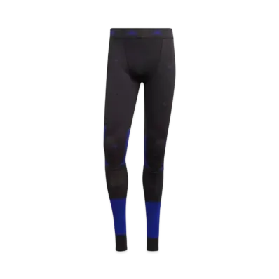 adidas Tech Fit Recharge Training Leggings "Black/Lucid Blue"