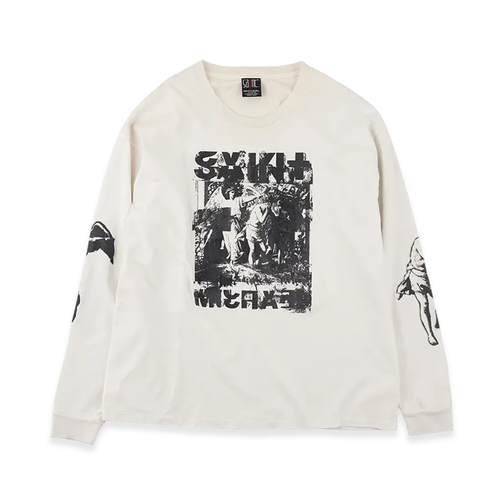 SAINT Mxxxxxx Long Sleeve Tee "White"