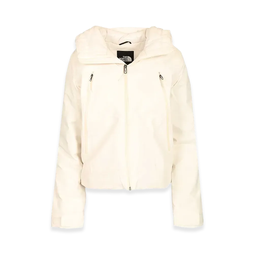 The North Face Women's "Mountain Range" Hooded Down Jacket "White"