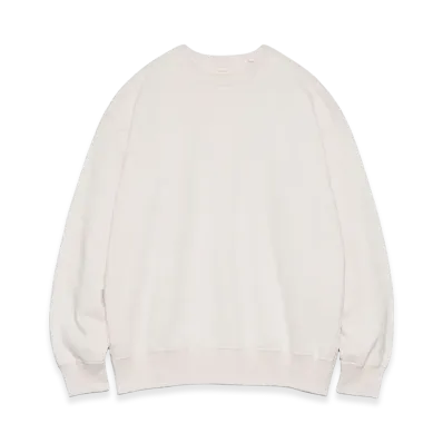 nanamica Reversible Crew Neck Sweat "GrayishPink"
