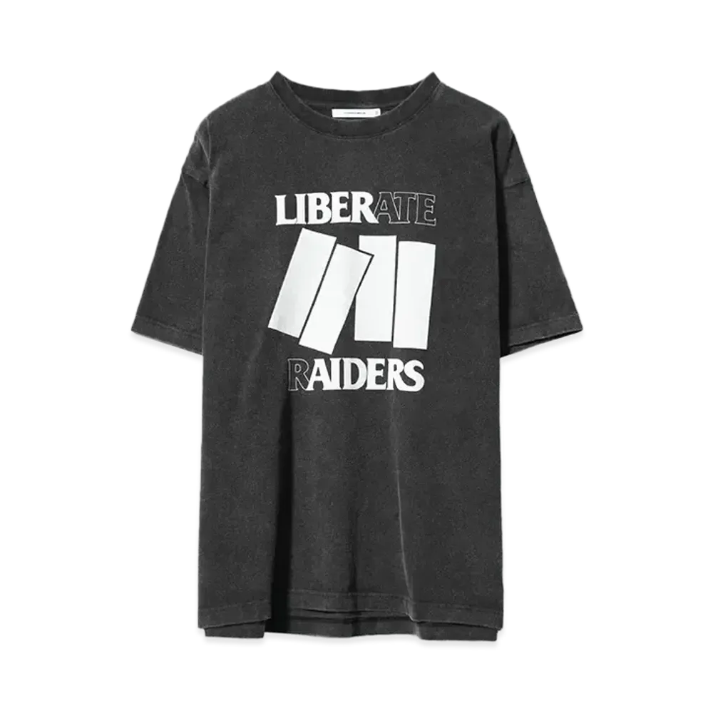 Liberaiders COMPOSITION TEE "BLACK"