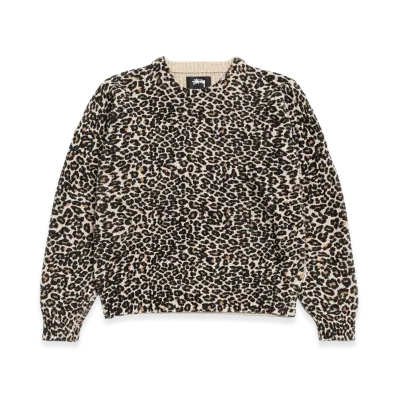 Stussy Leopard Sweater "Leopard"