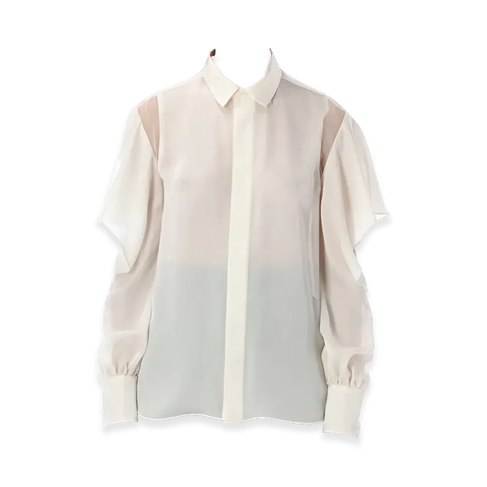 sacai Women's Shirts "Beige"