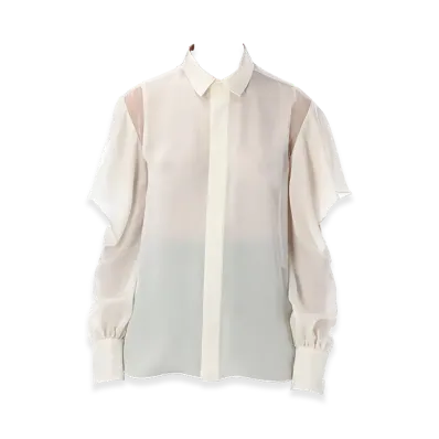 sacai Women's Shirts "Beige"