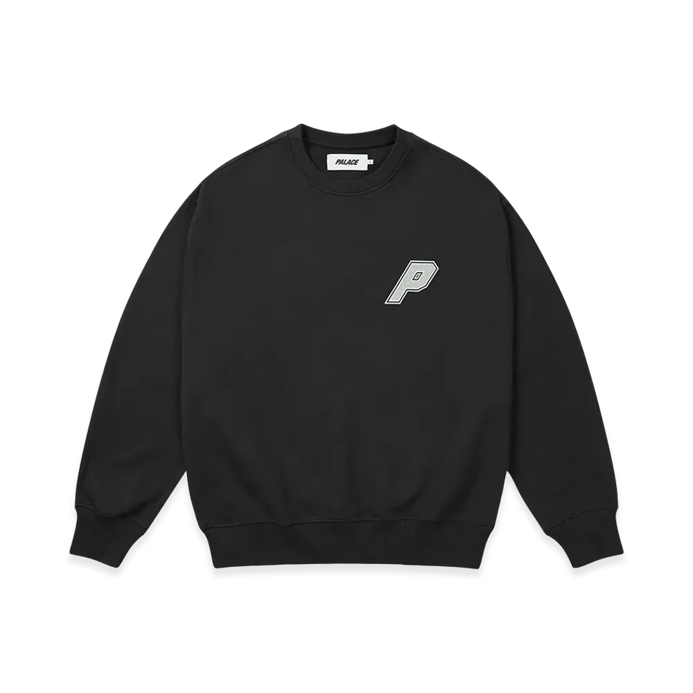 PALACE Collegiate P3 Crew "Black"