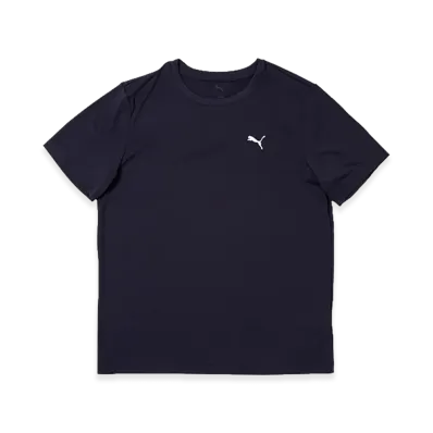 PUMA Small PUMA Logo Poly T-shirt "New Navy"