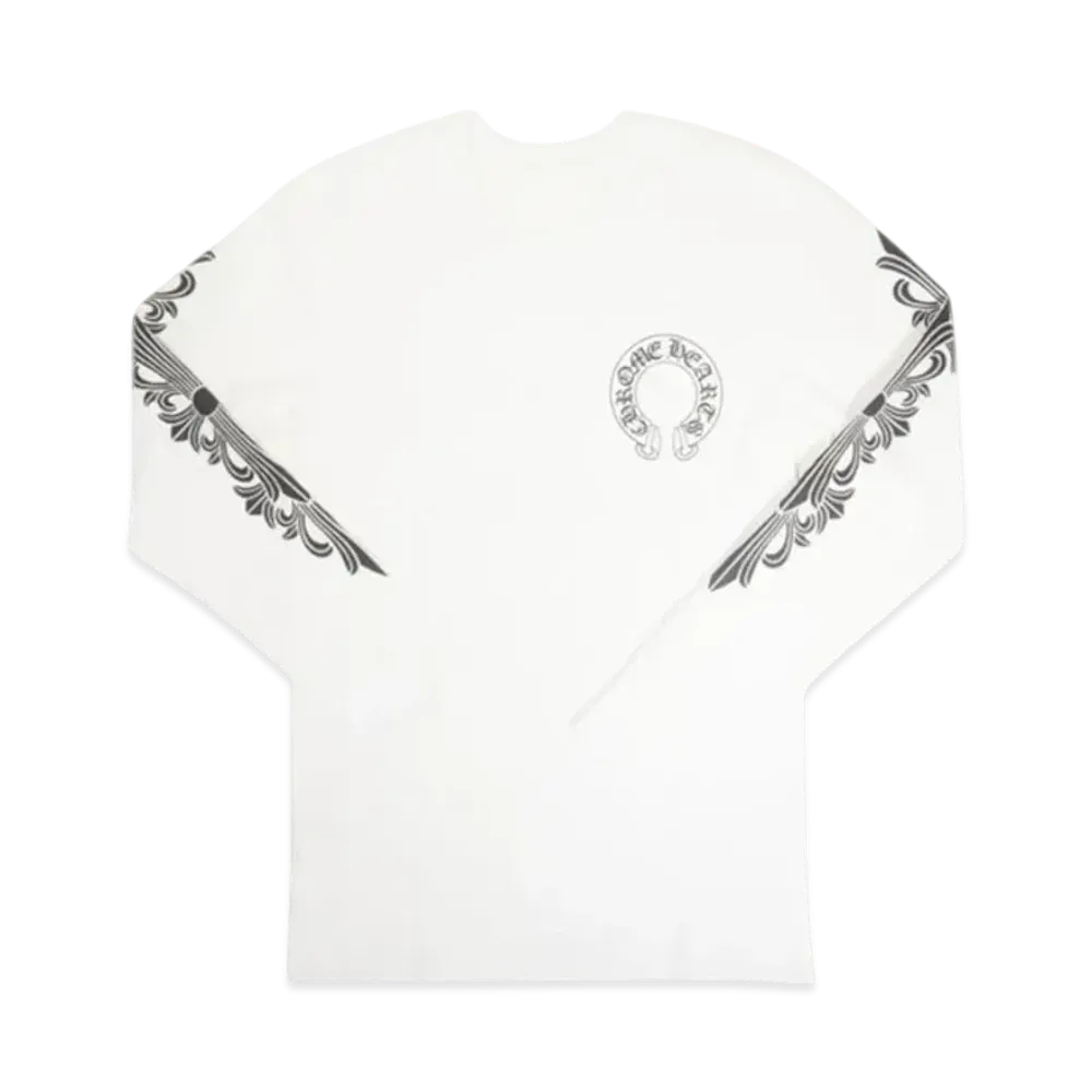 Chrome Hearts Horseshoe Thermal L/S T-Shirt "White"