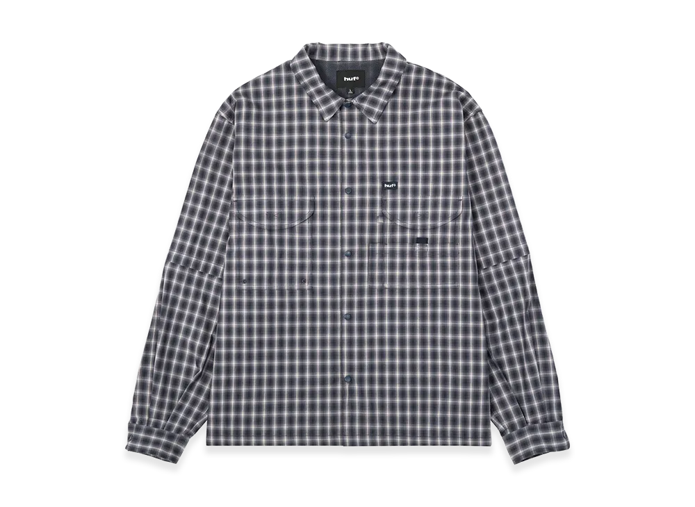 HUF Air Flow Convertible LS Shirt "Black"