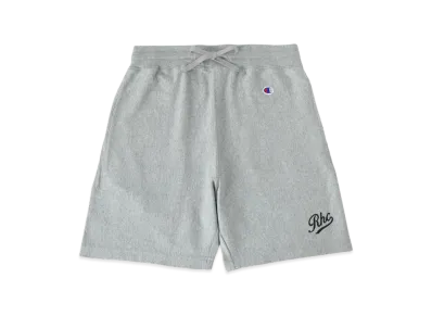 RHC Ron Herman x Champion R Logo Sweat Shorts "Gray"