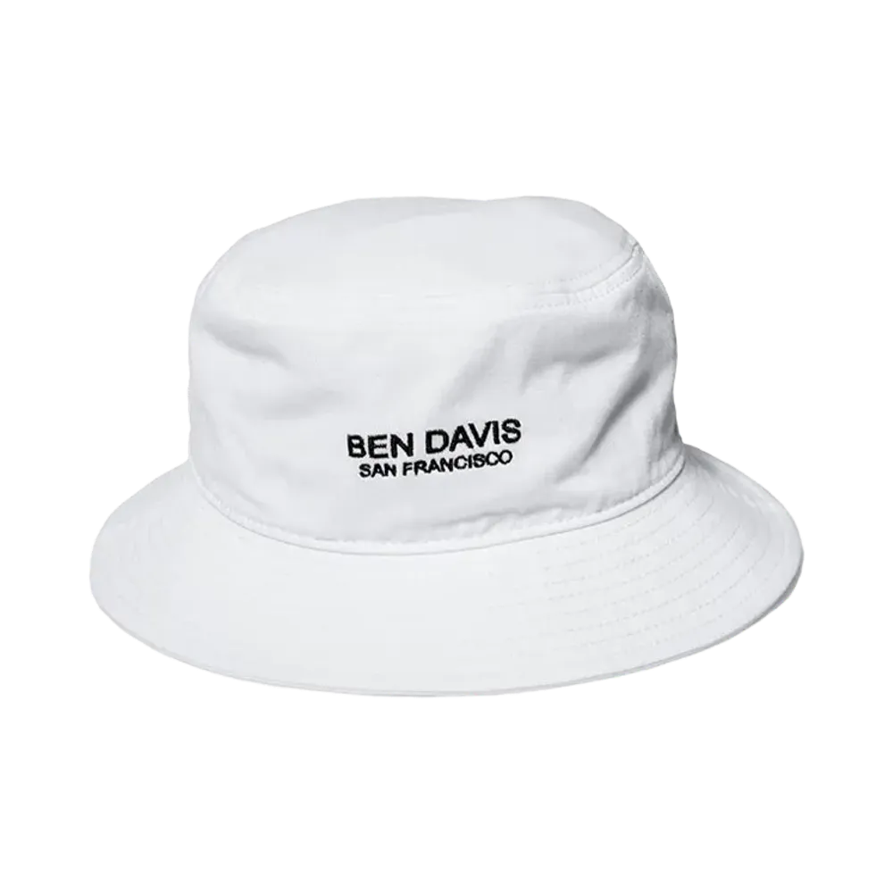 BEN DAVIS Twill Hat "White"