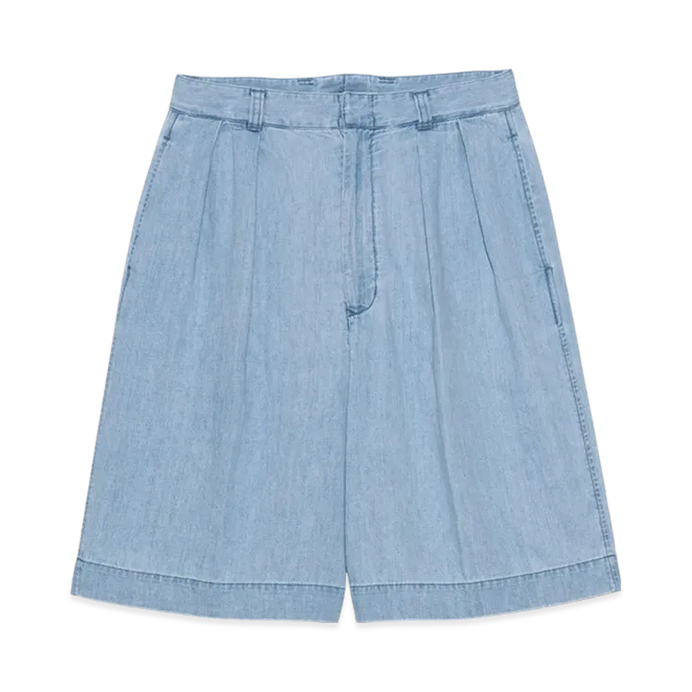 nanamica Light Denim Shorts "IndigoBleach"