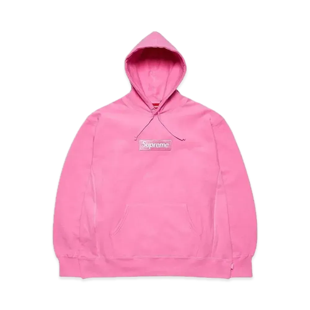 Supreme Box Logo Hooded Sweatshirt "Pink" (21FW)