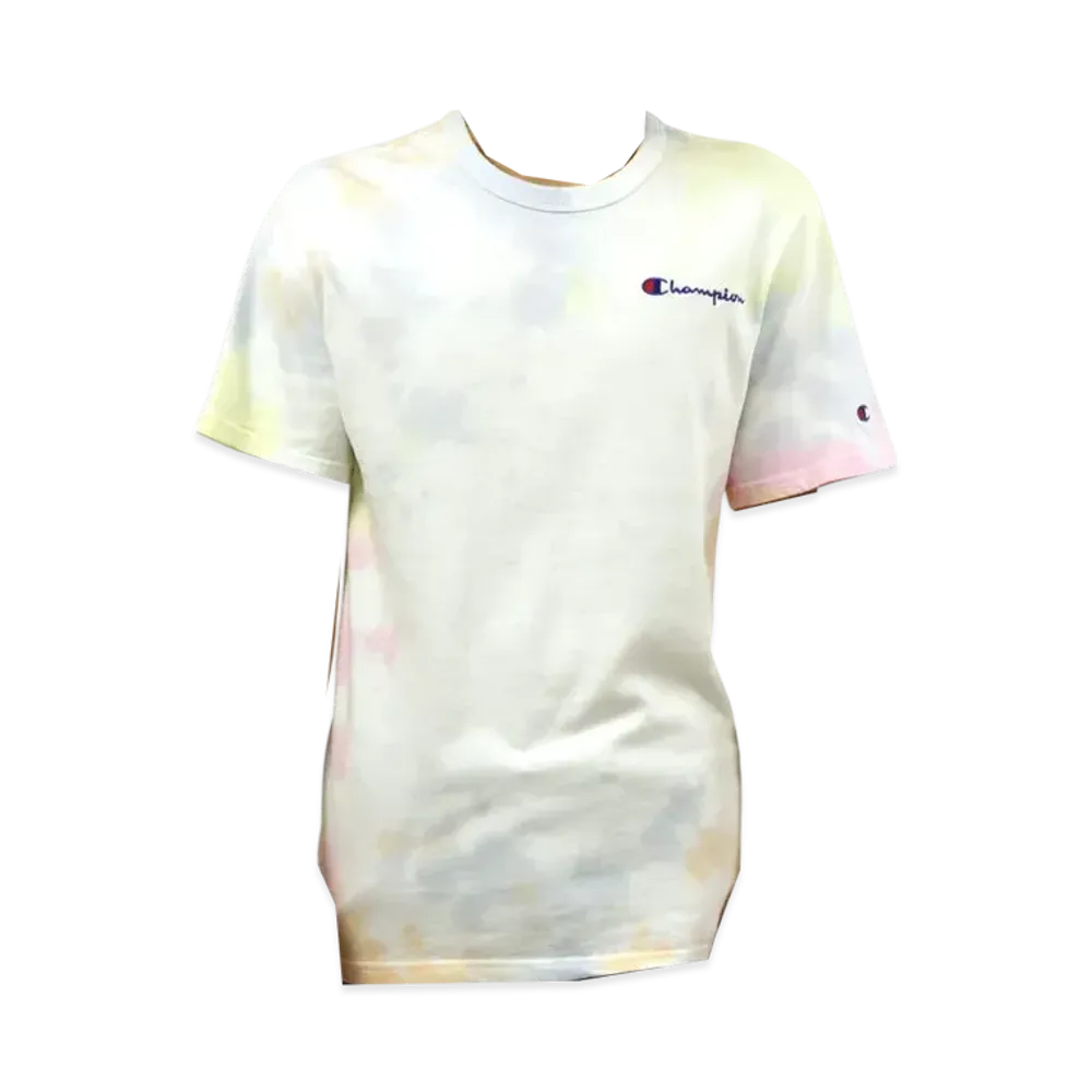 Champion Cloud Dye Short Sleeve Tee "White/Red"