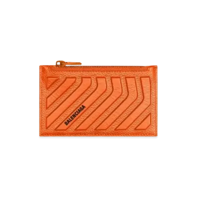 BALENCIAGA Car Long Coin & Card Holder Distressed
